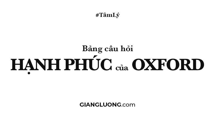 Hanh Phuc cua Oxford