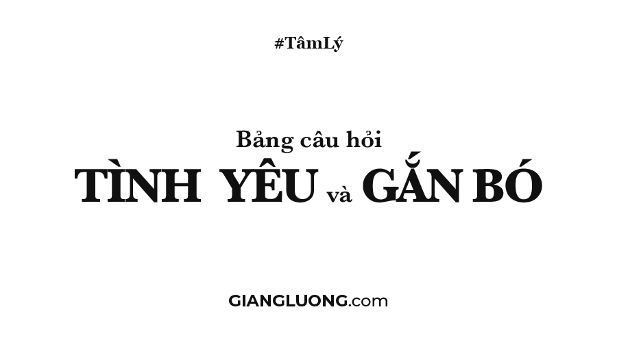 Tinh Yeu Va gan Bo